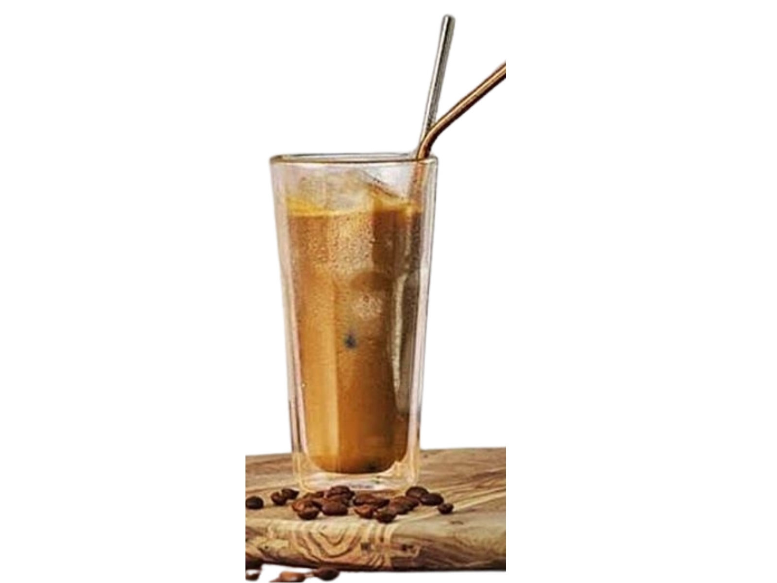 Café glacé protéiné servi au Café Bolon